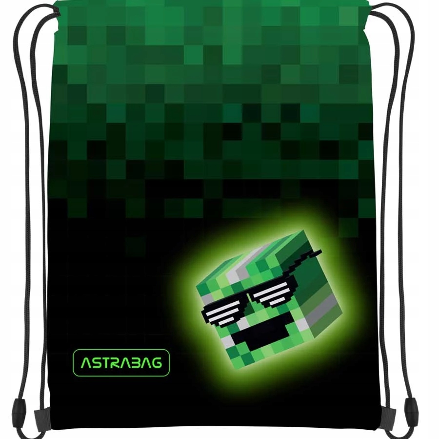 Worek na obuwie Astrabag Pixel Hero AD1 ASTRA – Idealny dla Twojego dziecka