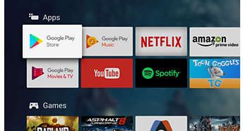 Sklep Google Play i galeria aplikacji Philips — jeszcze więcej emocji.