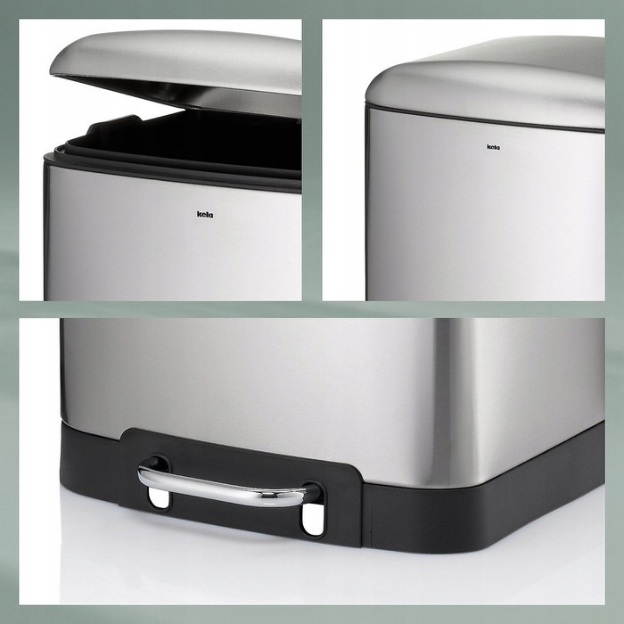 Wyjmowane wiadro dla łatwego czyszczenia