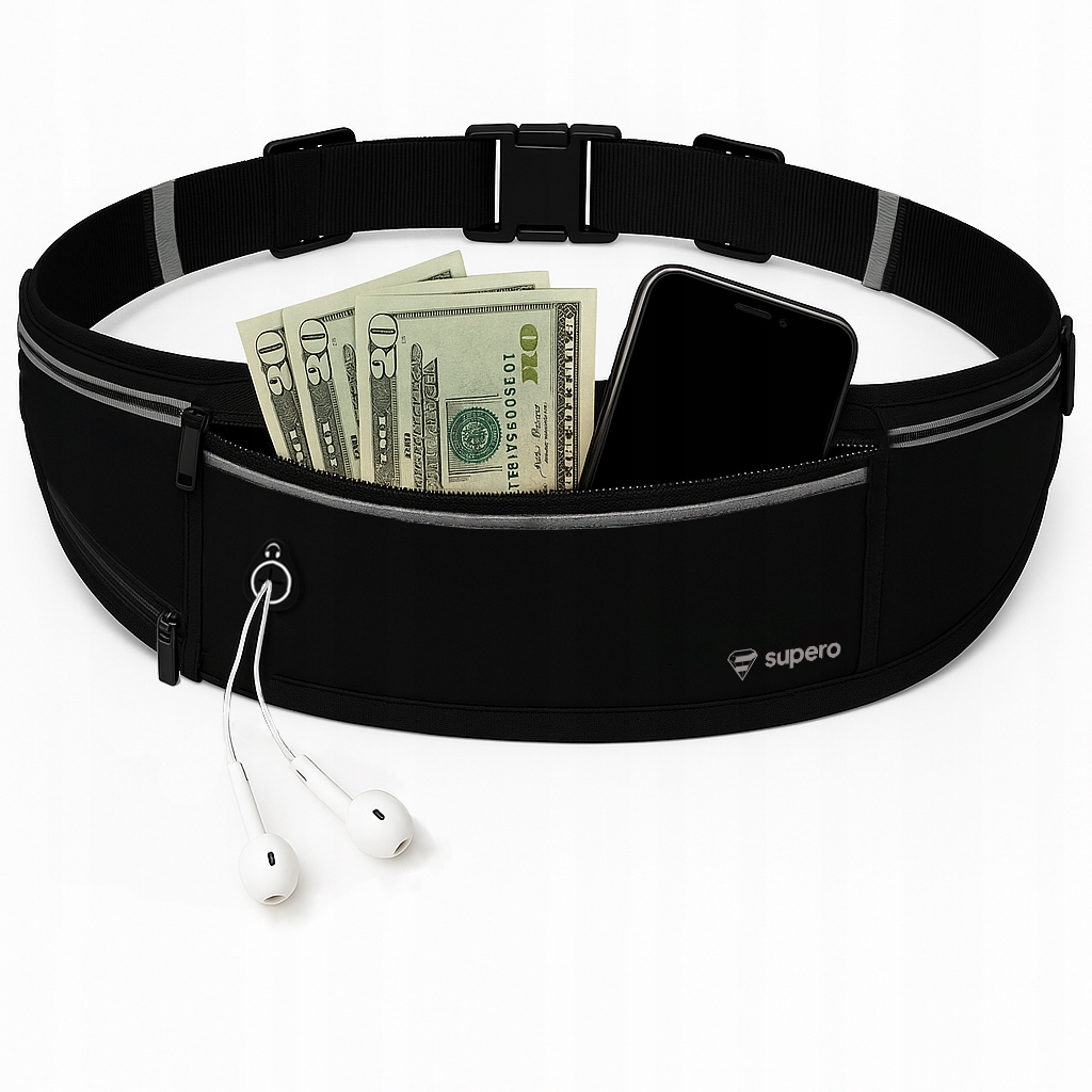 Cztery niezależne kieszenie na akcesoria