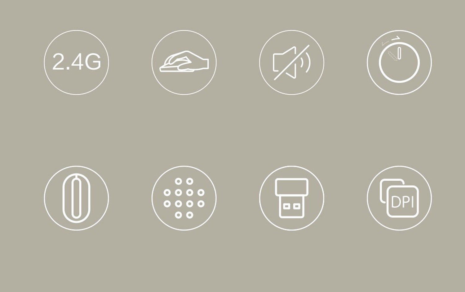 Wysoka regulowana czułość – Precyzyjne ruchy z DPI 800-1600