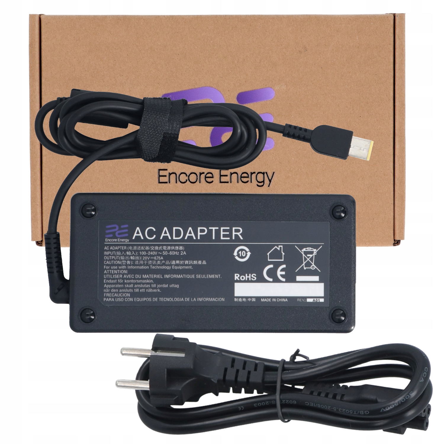 Zasilacz Encore Energy do Lenovo 135W – Wydajne zasilanie dla Twojego laptopa