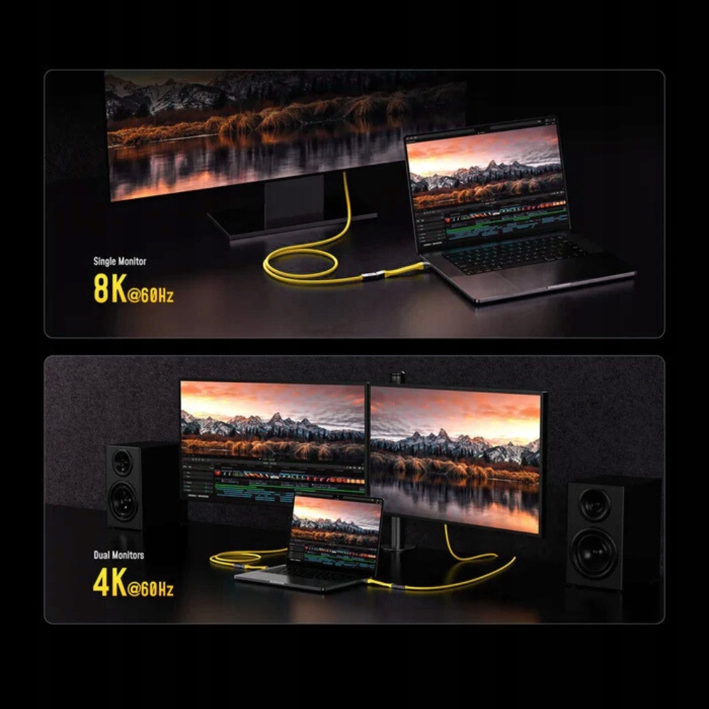 Obsługa 8K@60Hz – Ultra HD w zasięgu ręki