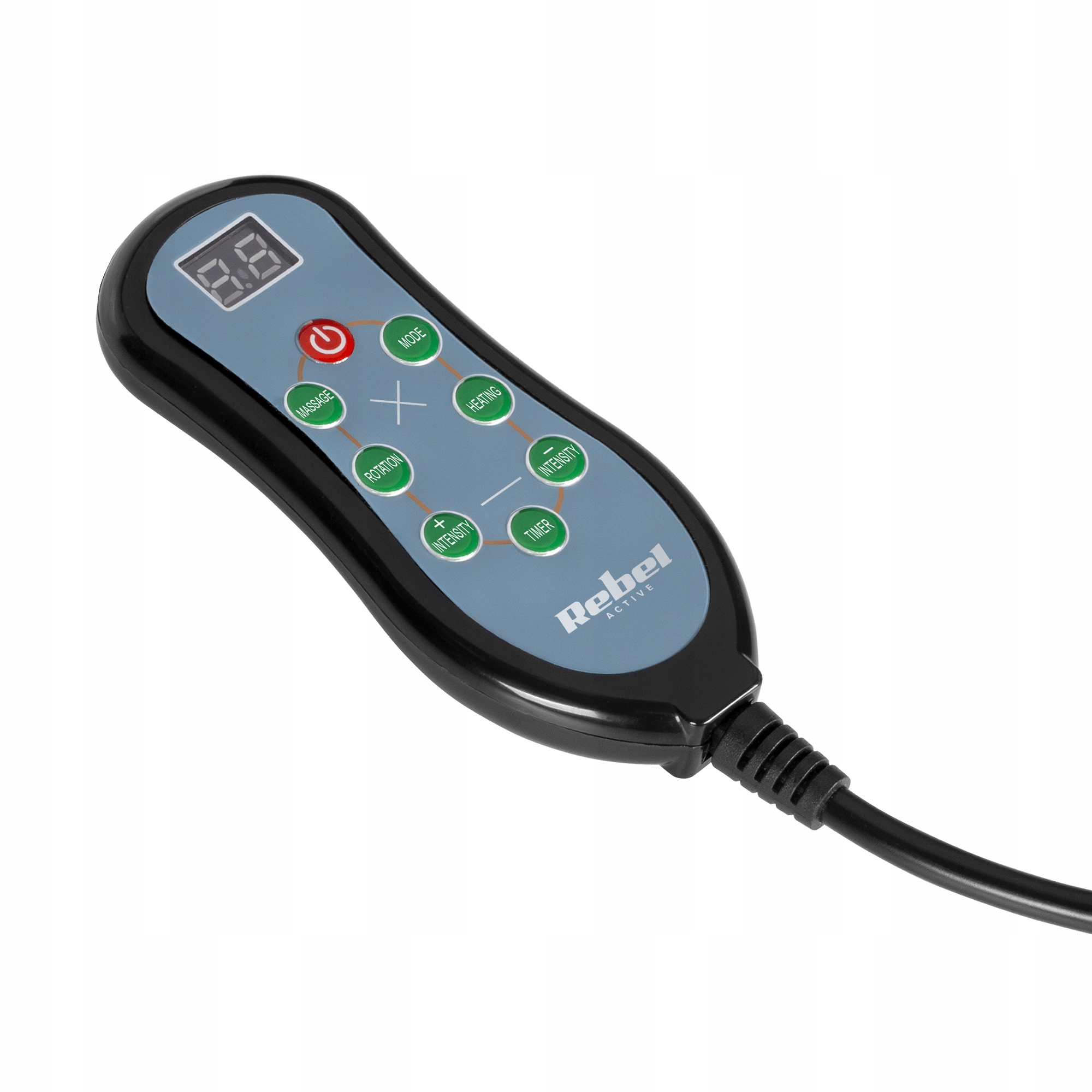 Personalizacja masażu – trzy poziomy intensywności i cztery tryby