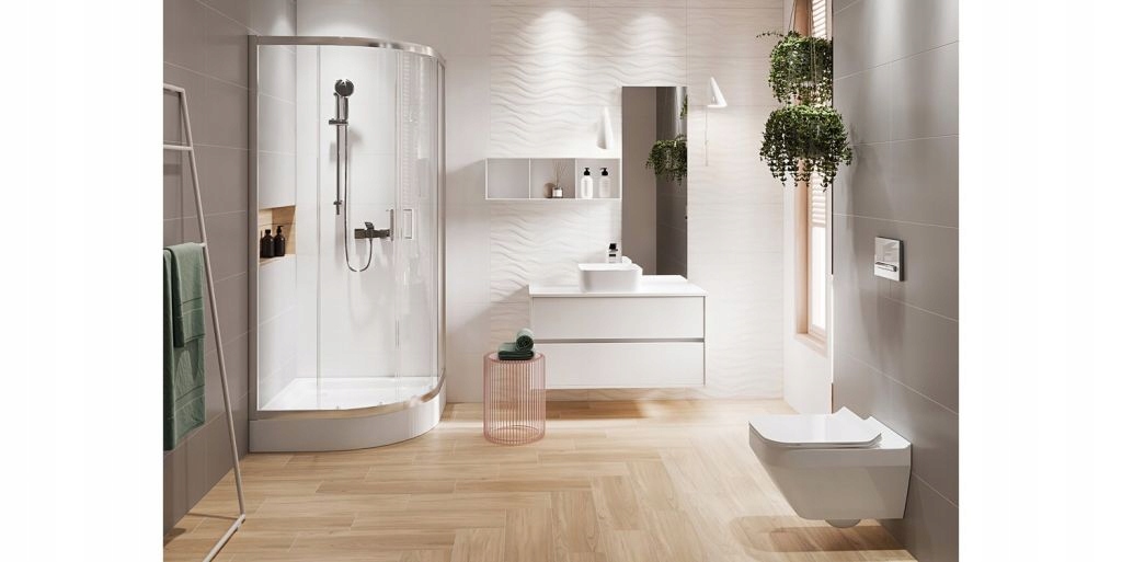 Kabina prysznicowa półokrągła ZIP 90x90x190 – Komfort i styl w Twojej łazience
