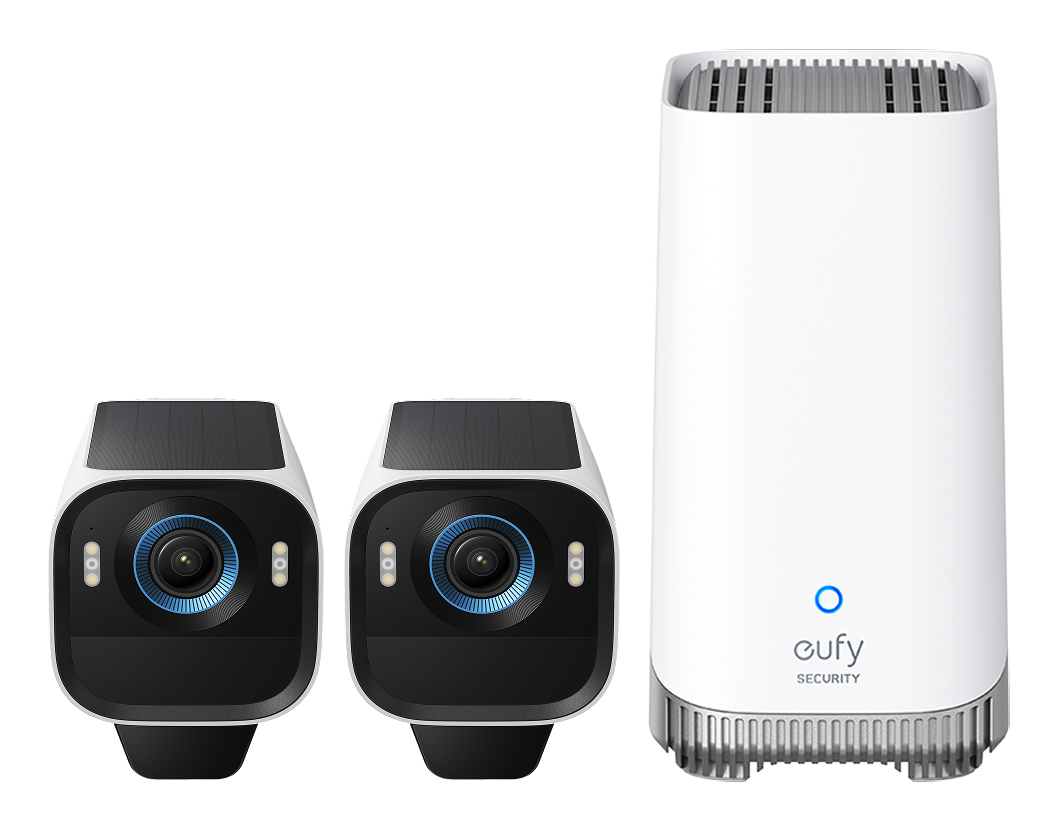 eufyCam S3 Pro – Zestaw 2 kamer zasilanych energią słoneczną Wi-Fi