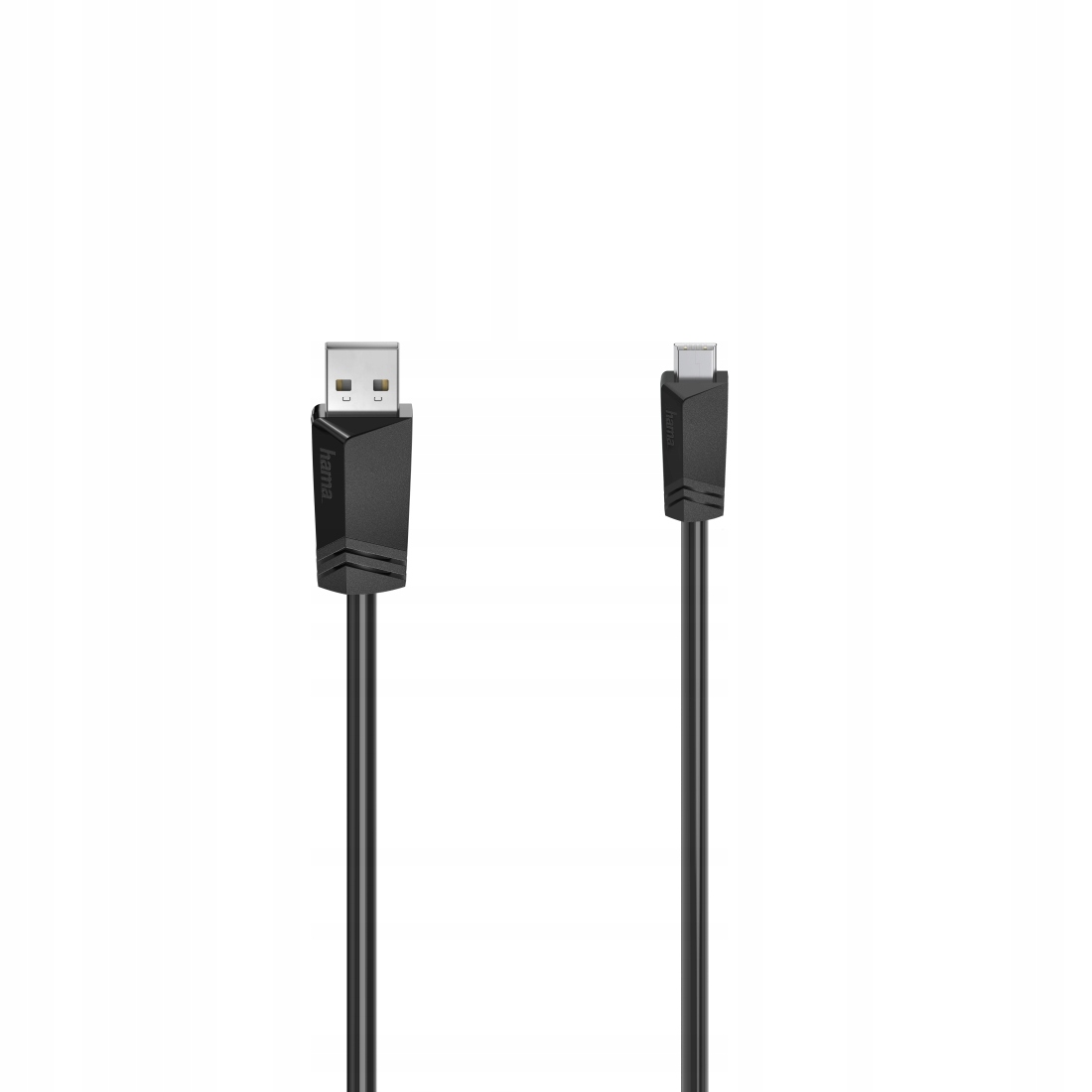 Kabel HAMA USB 2.0 A - Mini USB 0.75 m Czarny – Idealne połączenie dla Twojego urządzenia