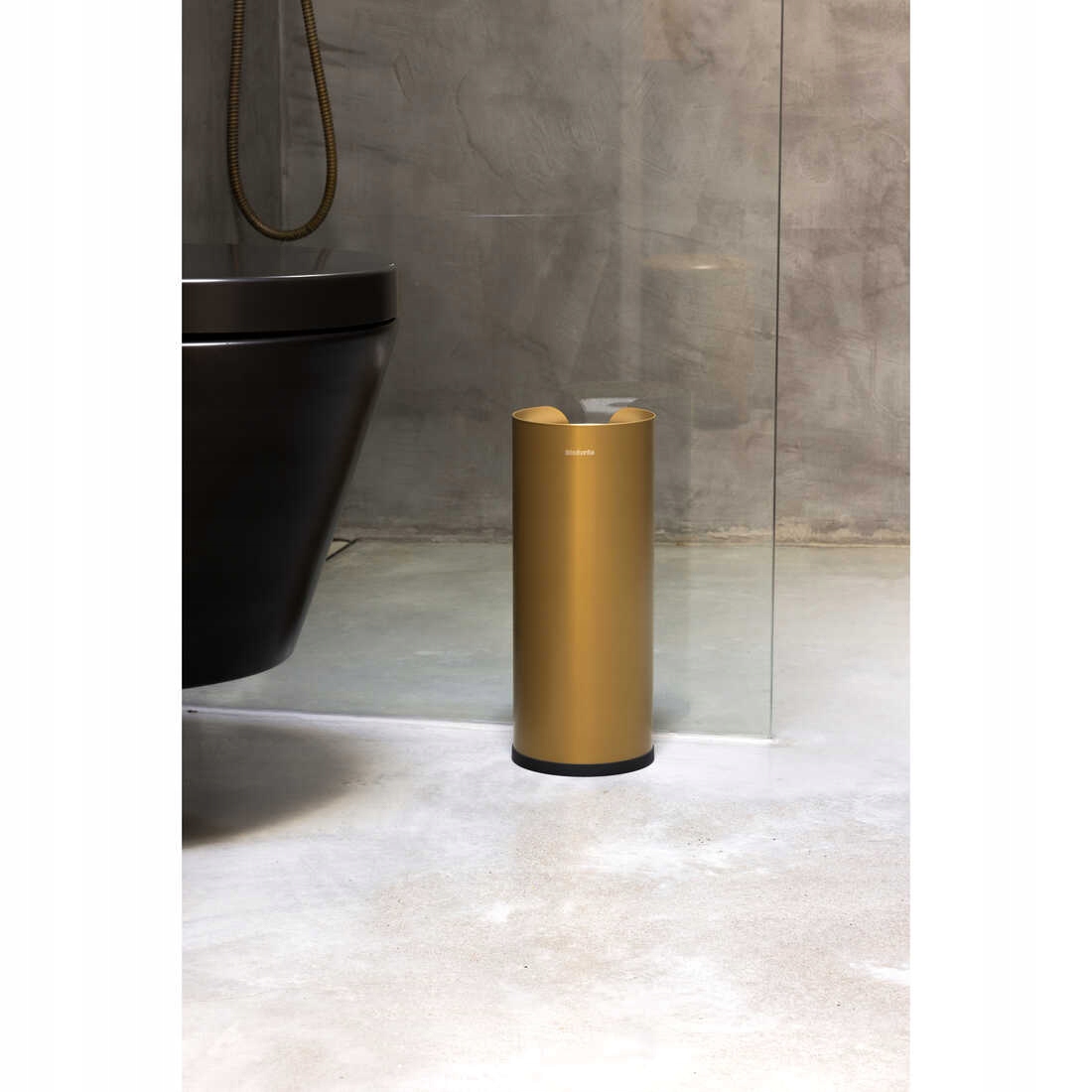 Zasobnik na papier toaletowy Renew Warm Gold 255144 – Elegancja i funkcjonalność w Twojej łazience