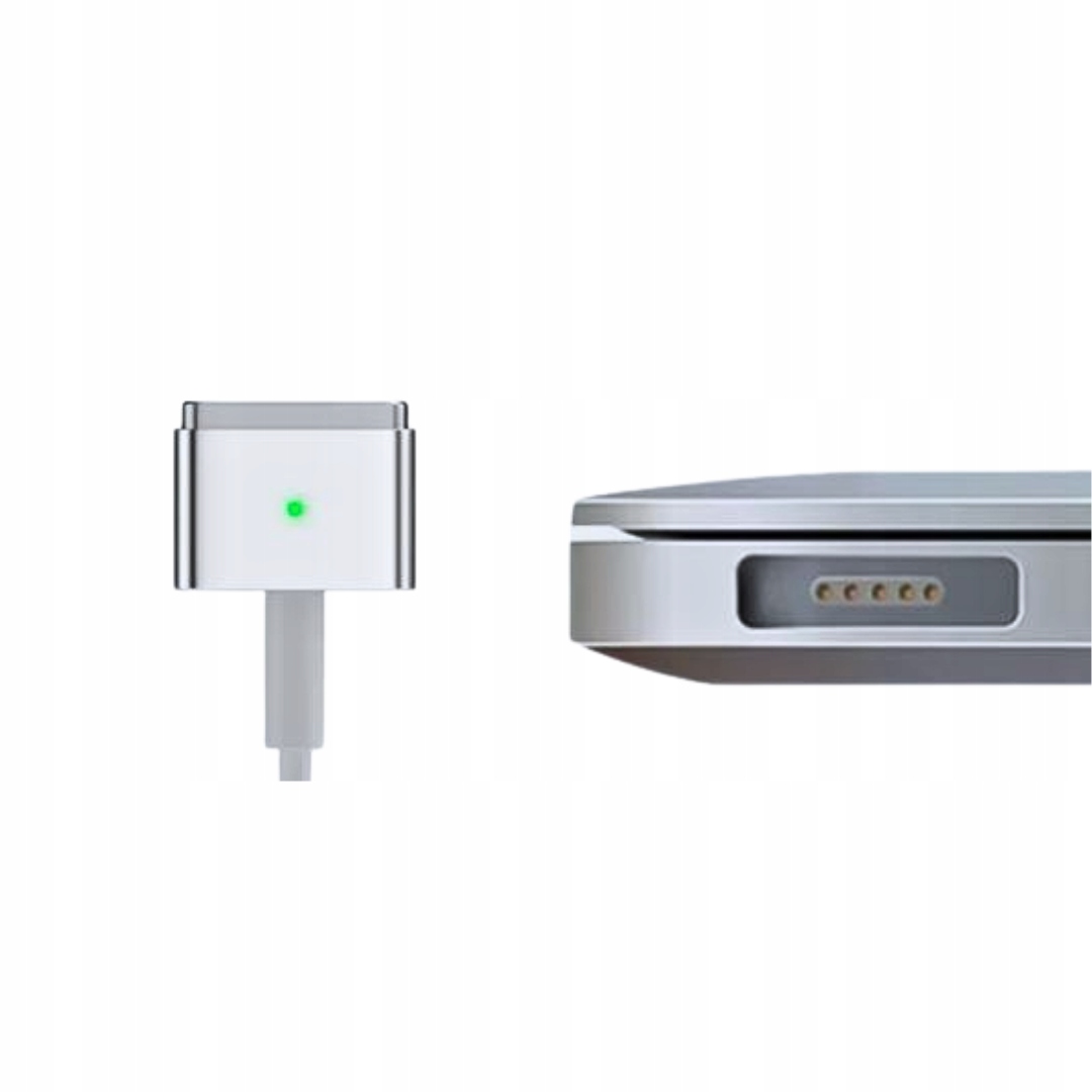 Szybkie i bezpieczne ładowanie z magnetycznym złączem MagSafe 2 Typ-T
