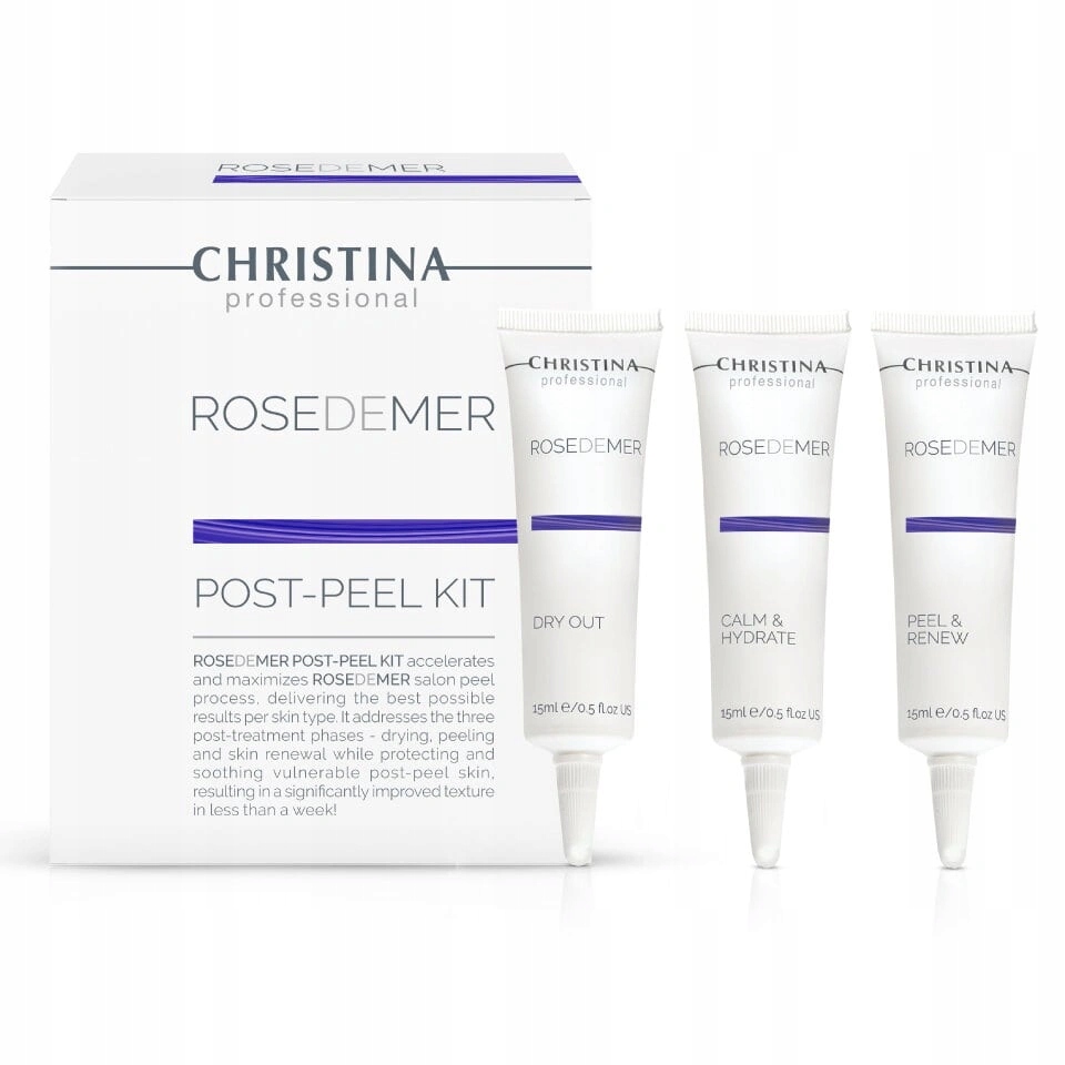 Rose De Mer - Post-Peel Kit - Zestaw do pielęgnacji skóry po peelingu