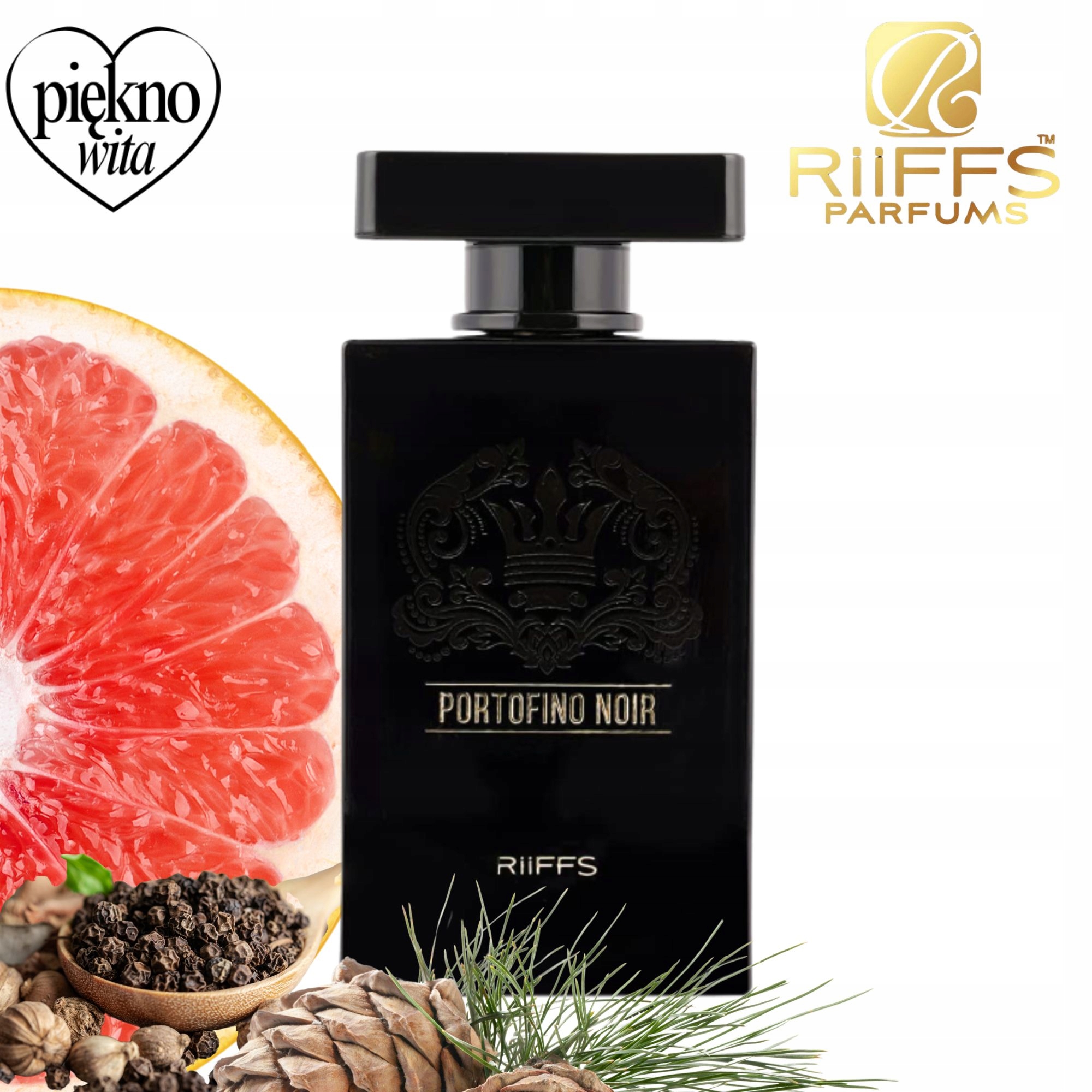 Nuty zapachowe: świeżość cytrusów i głębia drzewnych akcentów