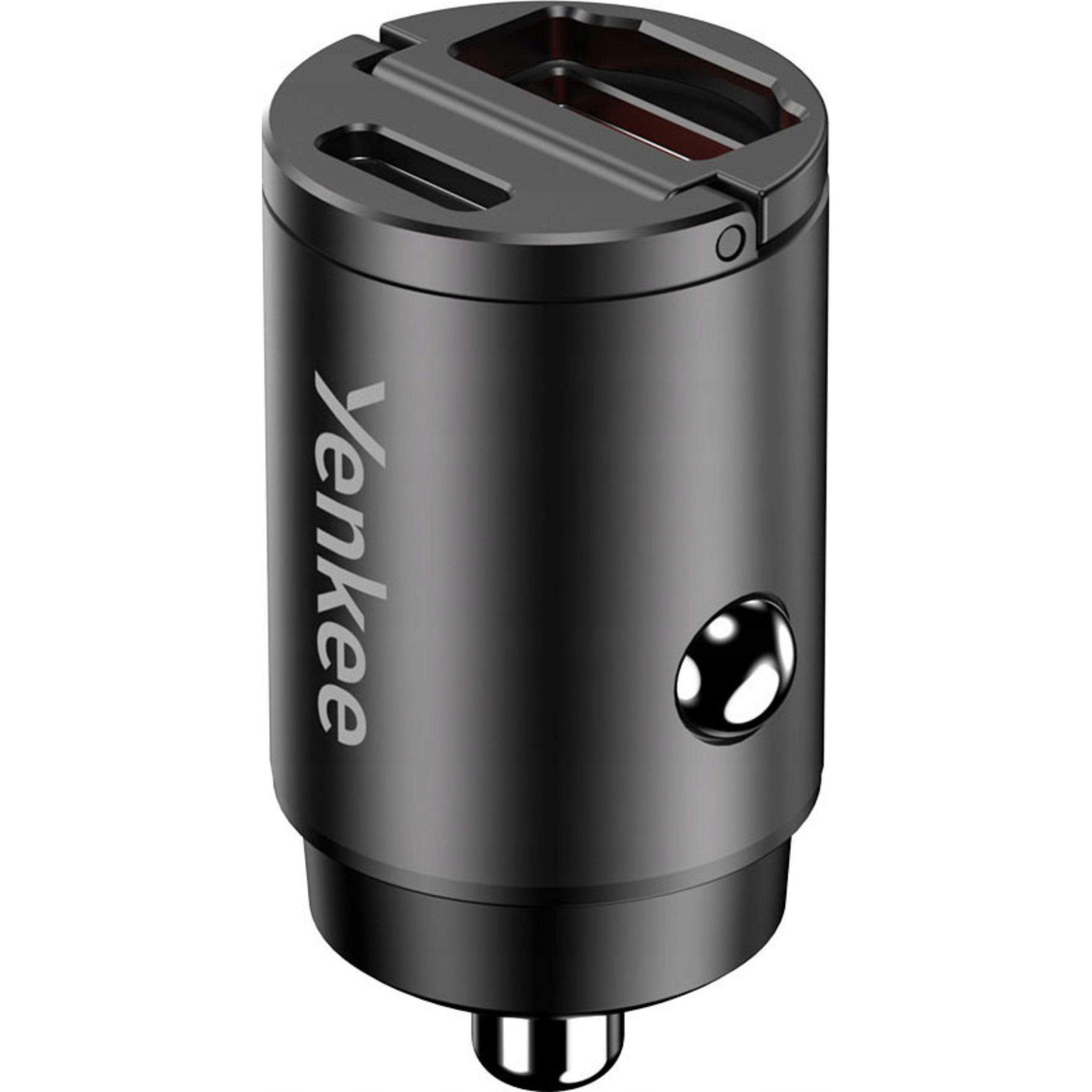 Ładowarka samochodowa CAR 02 Power Delivery 30W USB-A, USB-C – Szybkie ładowanie w podróży