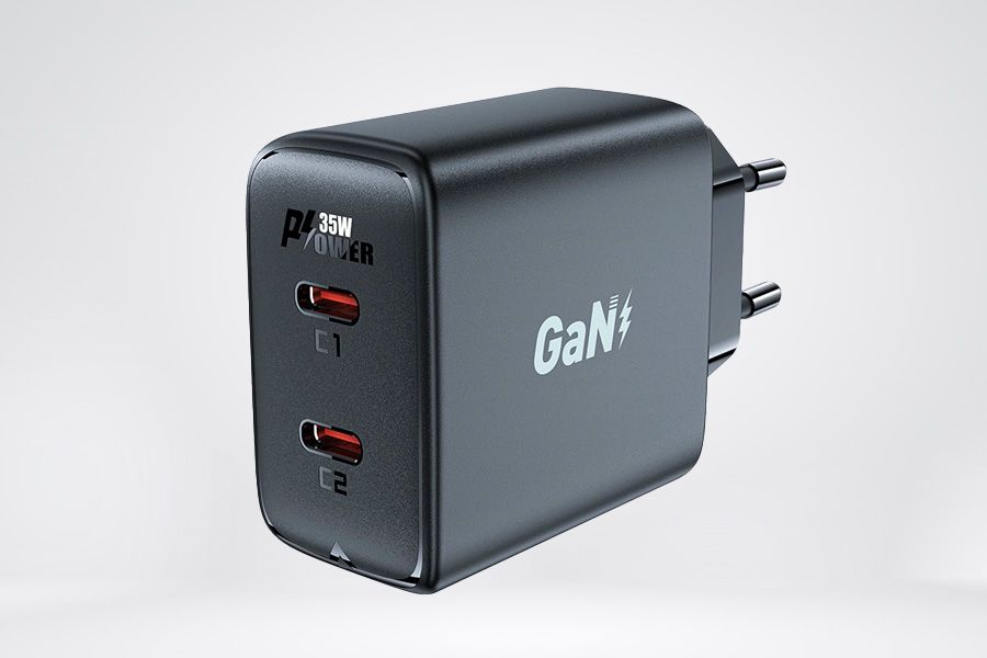 Szybka ładowarka sieciowa GaN 35W Acefast (A49)