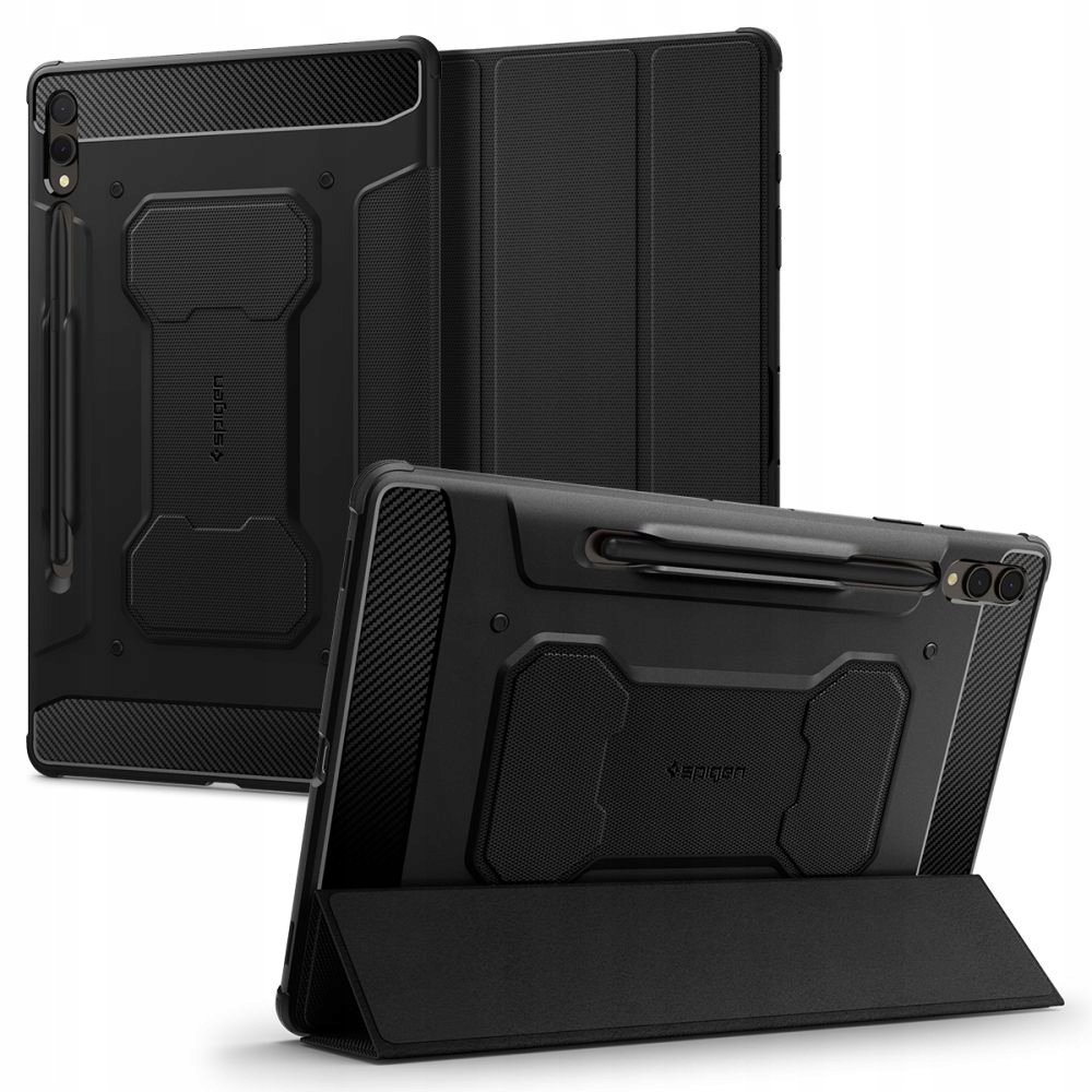 Etui na tablet Spigen Rugged Armor Pro – Ochrona i styl dla Samsung Galaxy Tab S9+