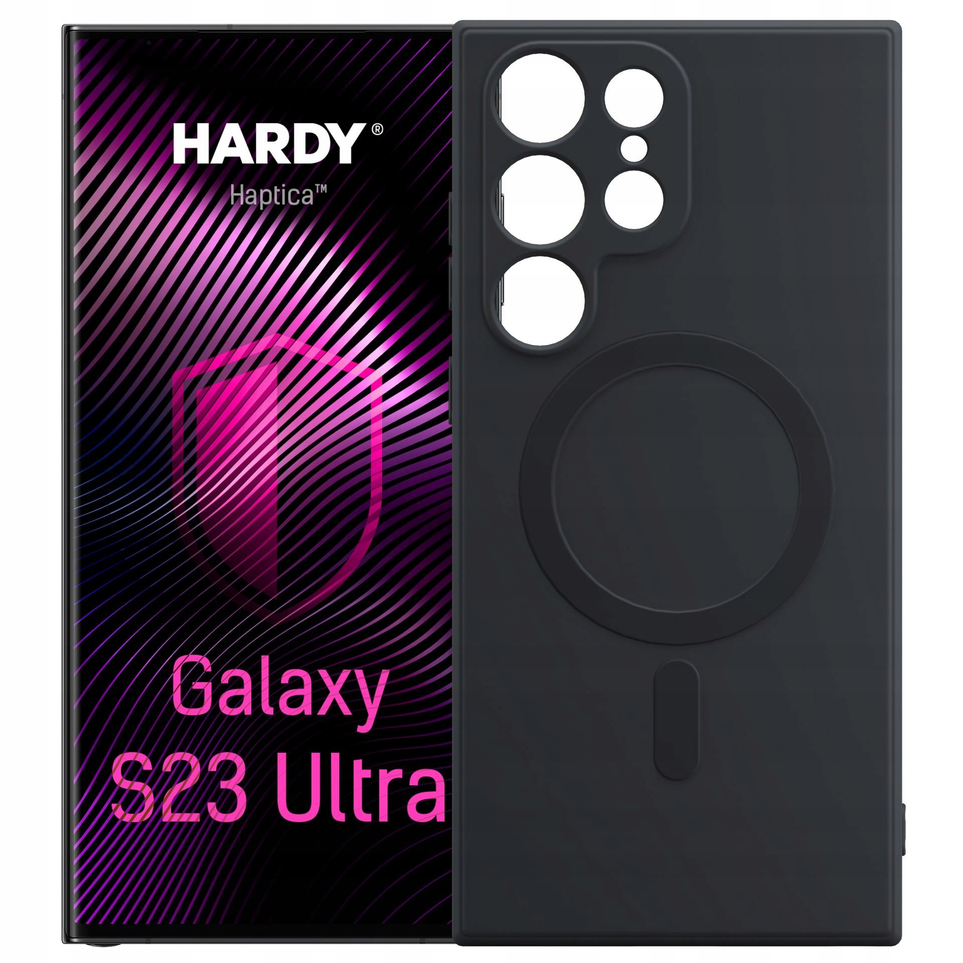 Samsung Galaxy S23 Ultra – Etui 3mk Hardy Haptica MagCase dla maksymalnej ochrony