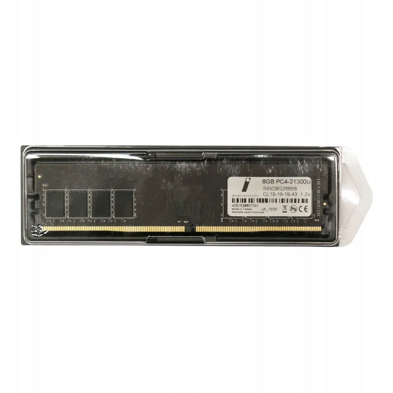 Układ pamięci – 1 x 8 GB dla prostoty instalacji