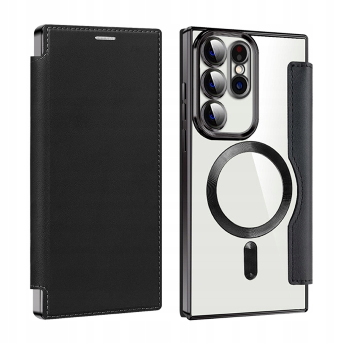 Etui z klapką Supero Wallet do Samsung Galaxy S21 Ultra – Elegancja i funkcjonalność w jednym