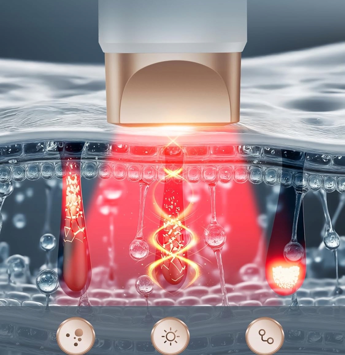 Wysoka moc 21J i efektywność usuwania włosów