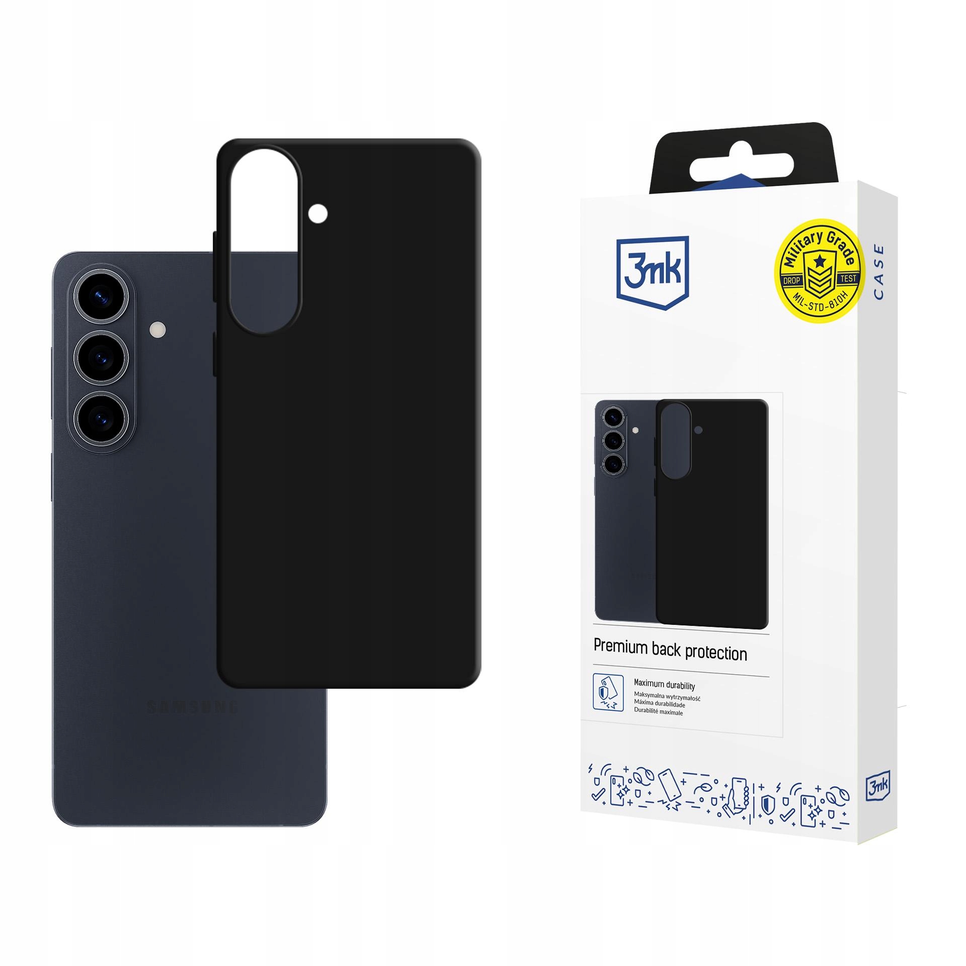 Samsung Galaxy S26+ - 3mk Hardy Mellow MagCase Black – Ochrona i styl w jednym