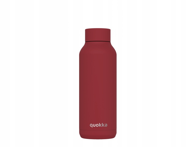 Quokka Solid - Butelka termiczna ze stali nierdzewnej 510 ml (Firebrick Red)