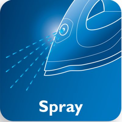 Spryskiwacz równomiernie zwilża tkaninę