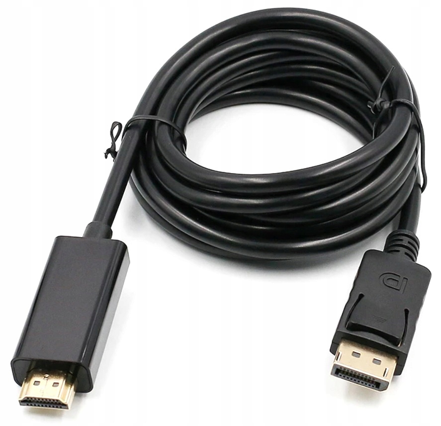 Przewód DisplayPort do HDMI 4K DP-HDMI 1m – Idealne połączenie dla Twojego sprzętu