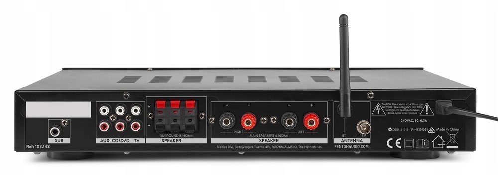 Wszechstronny system 5.1 z Bluetooth i odtwarzaczem MP3