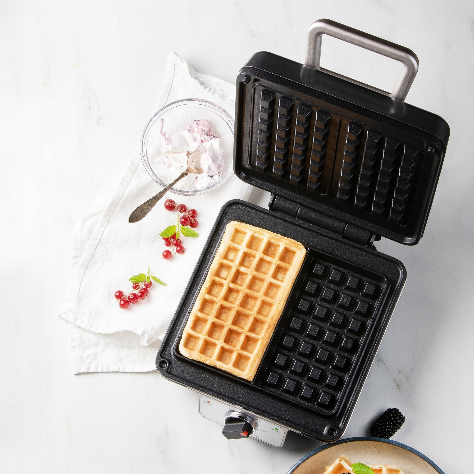 Szybkie nagrzewanie i równomierne pieczenie gofrów