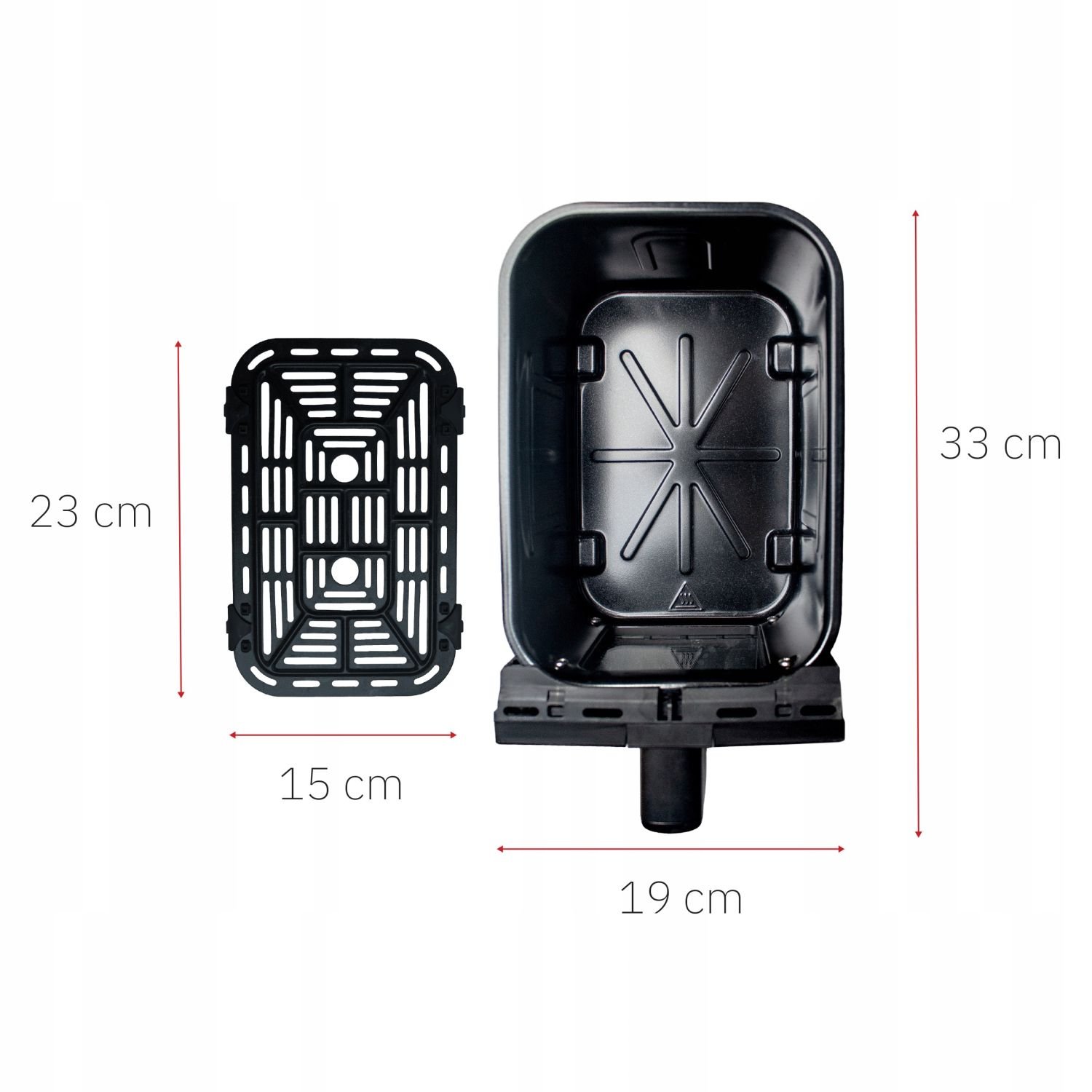 Funkcje 6w1 – Frytkownica, grill, piekarnik, suszarka
