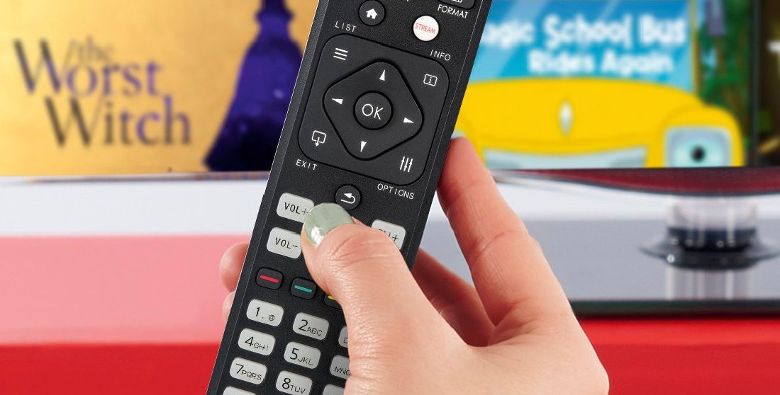 Pilot zamienny do telewizorów Philips z funkcją uczenia i podświetleniem