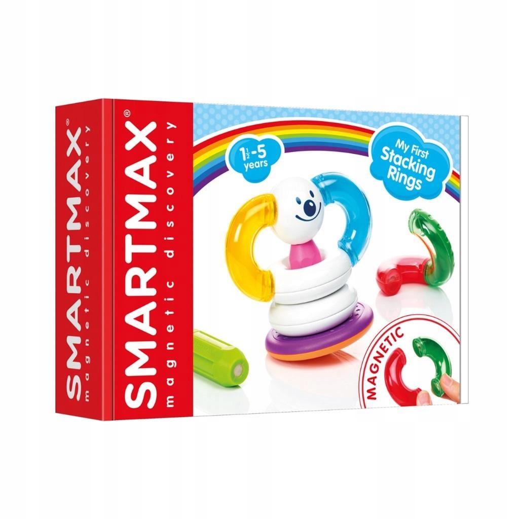 Smart Max My First Stacking Rings – Kreatywna zabawa dla najmłodszych