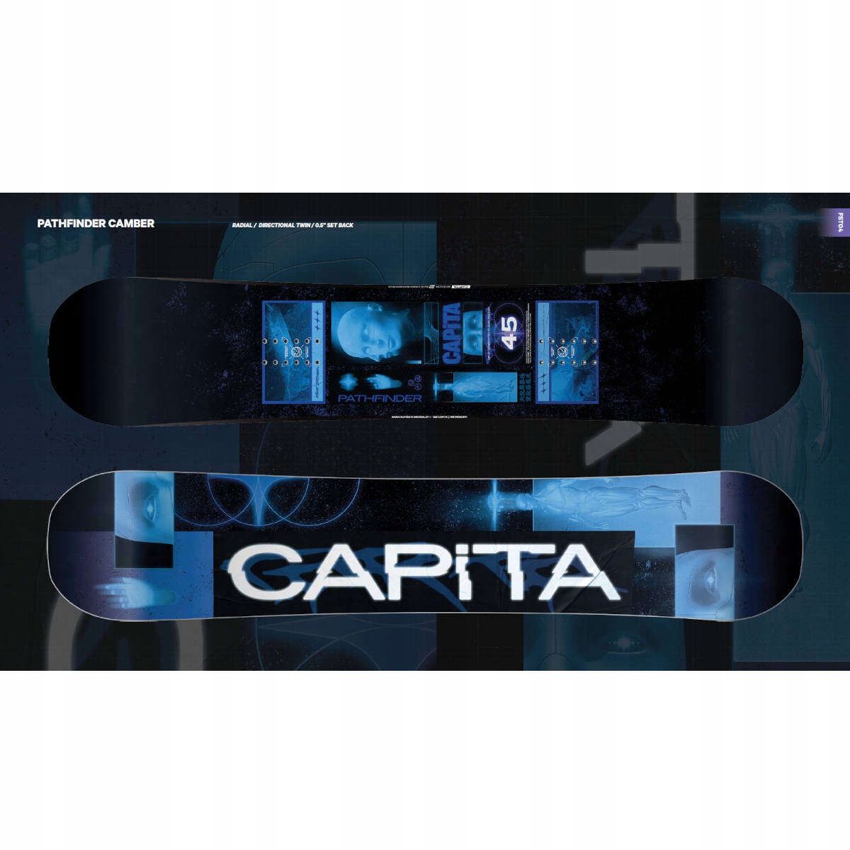 Deska snowboardowa Capita Pathfinder Camber 2024 153 cm – Idealna dla początkujących