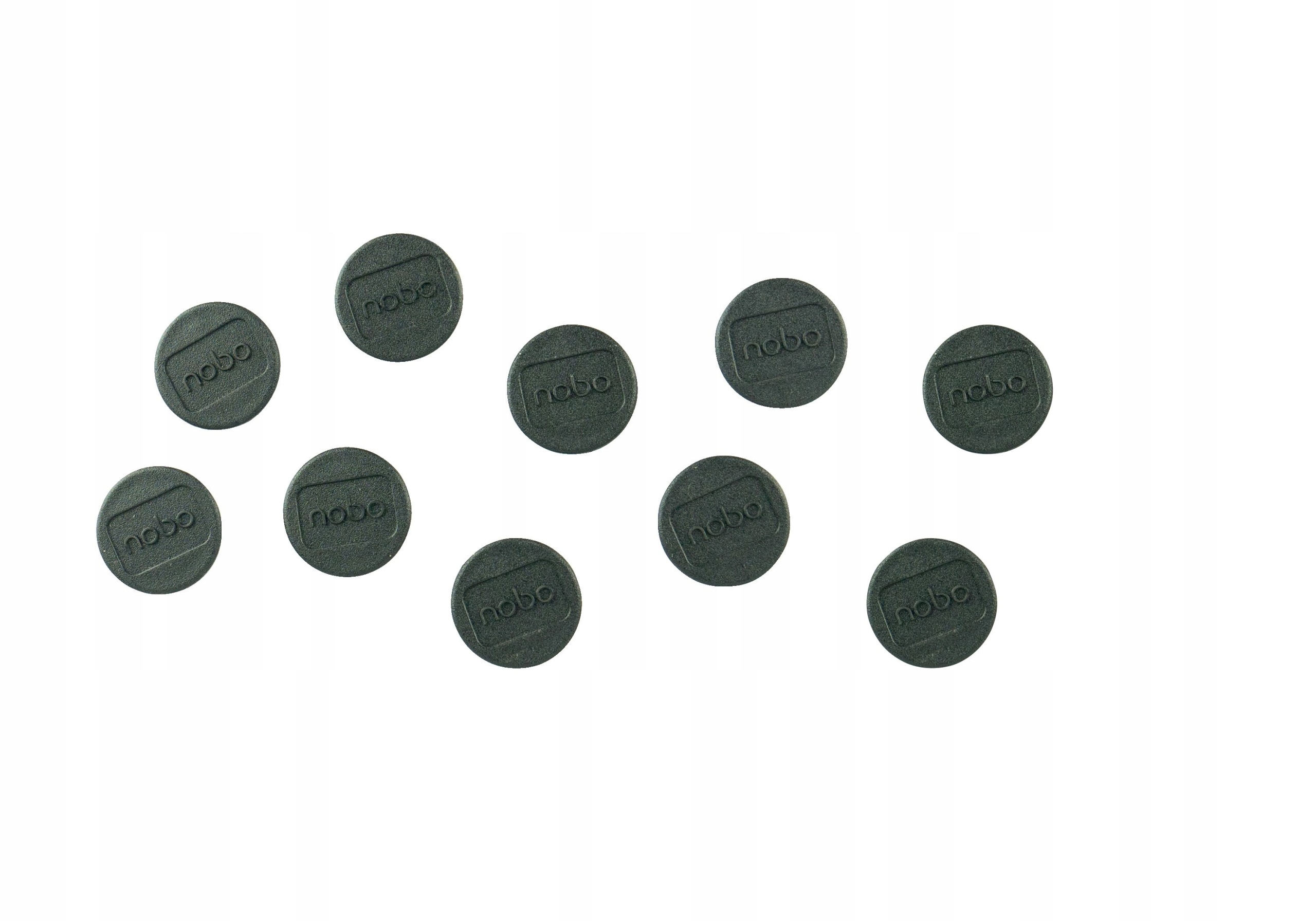 Magnesy Nobo do tablic 24 mm czarne – Niezawodne akcesoria biurowe
