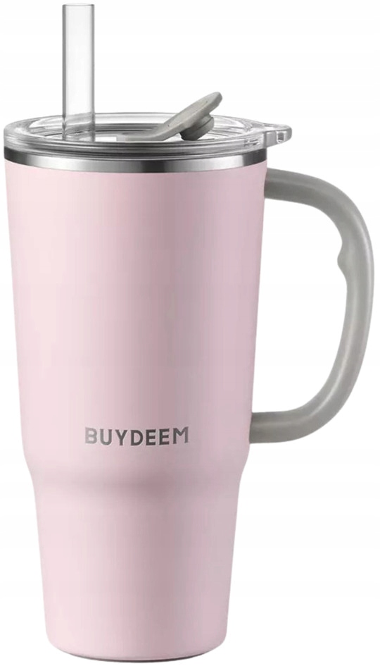Kubek termiczny ze słomką BUYDEEM DS57 700 ml – Idealny towarzysz na co dzień