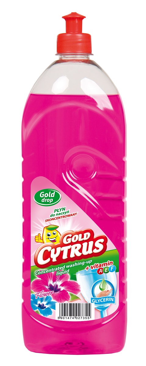 Płyn do mycia naczyń Gold Drop Kwiatowy 5l – Skuteczność i wydajność w jednym