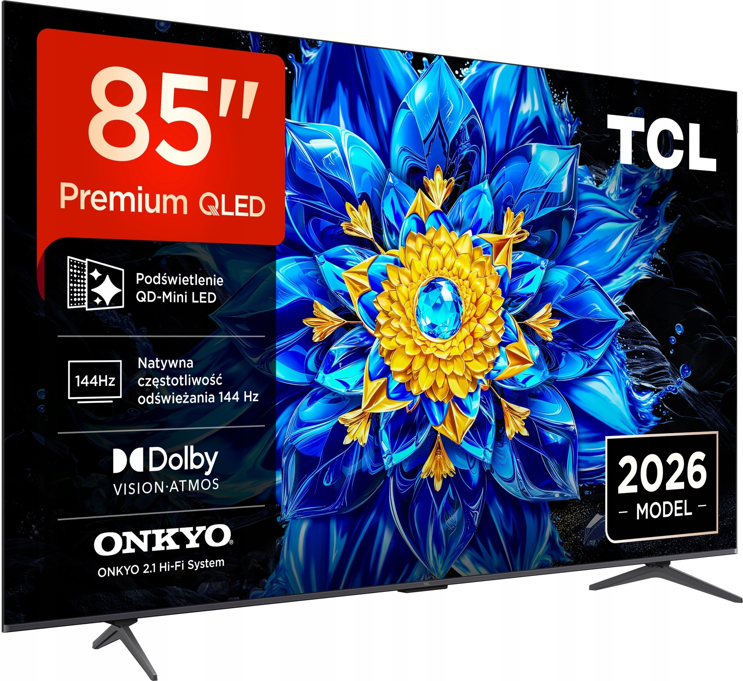 Telewizor QD-Mini LED TCL 85P8L – Odkryj nową jakość obrazu