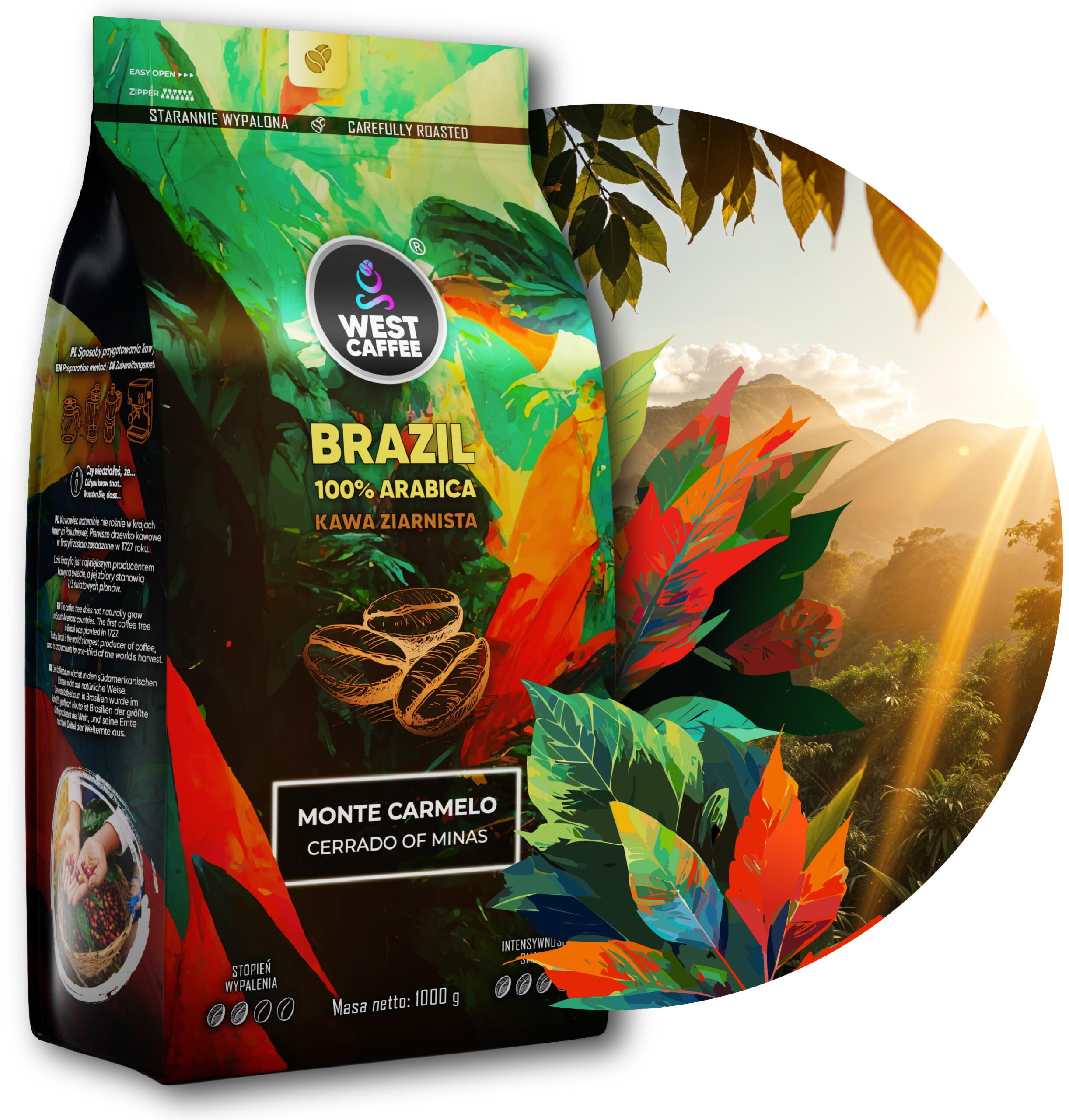 Kawa z Brazylii i Kolumbii – Naturalne aromaty i bogactwo smaku