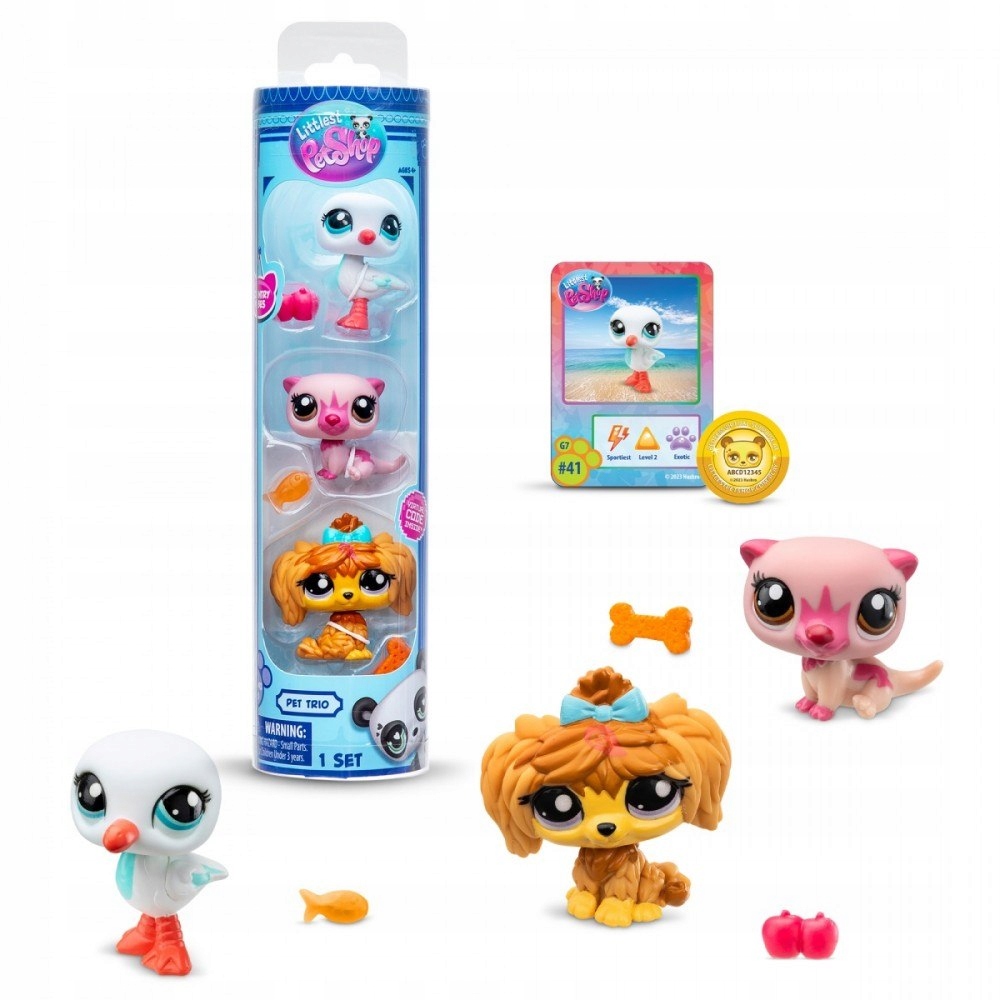Figurki Littlest Pet Shop Tuba 3-pak Tm Toys – Urocze zwierzątka do zabawy