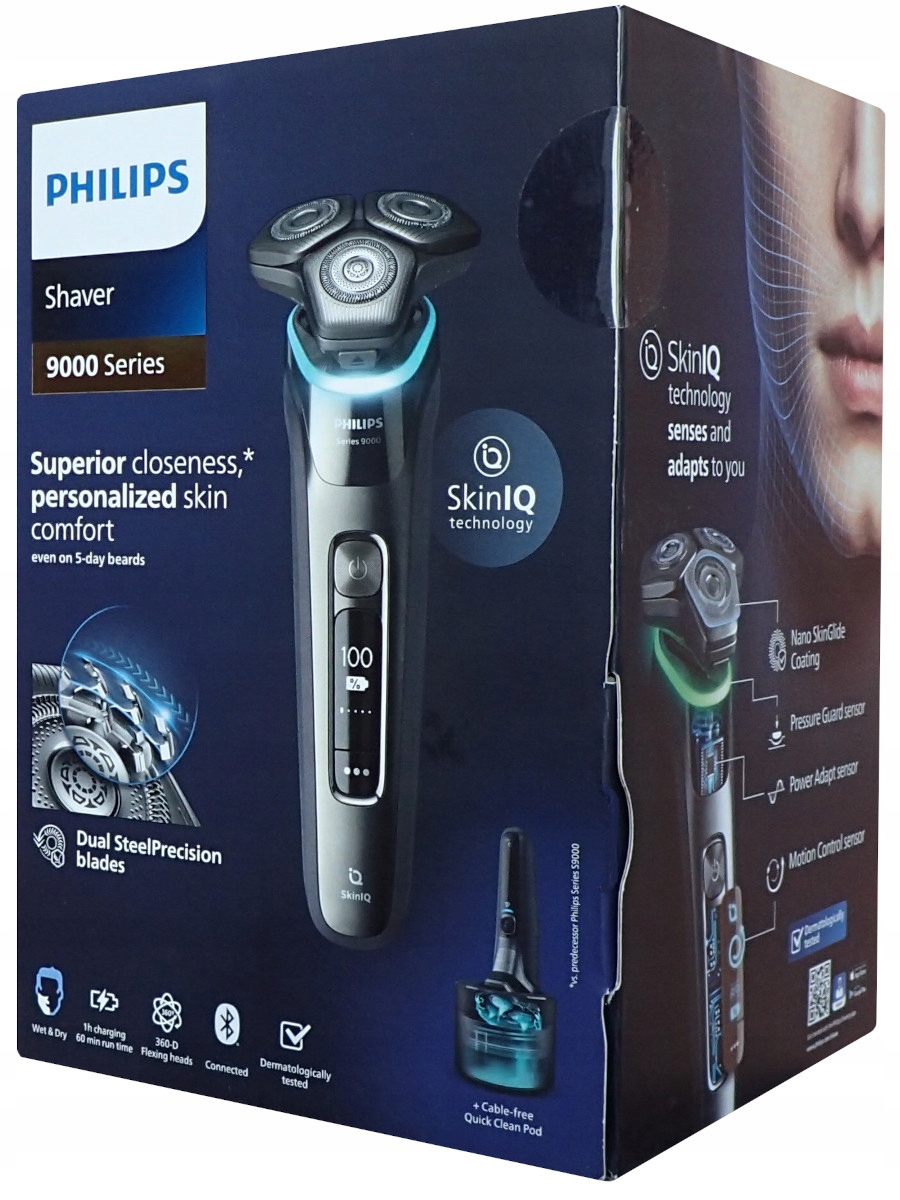 Technologia SkinIQ – Golenie dostosowane do kształtu twarzy