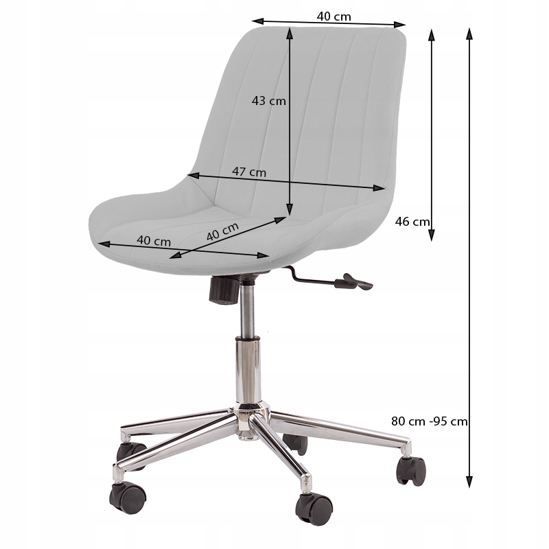 KRZESŁO OBROTOWE BIUROWE FOTEL DO BIURKA WELUROWY – Komfort i styl w Twoim biurze