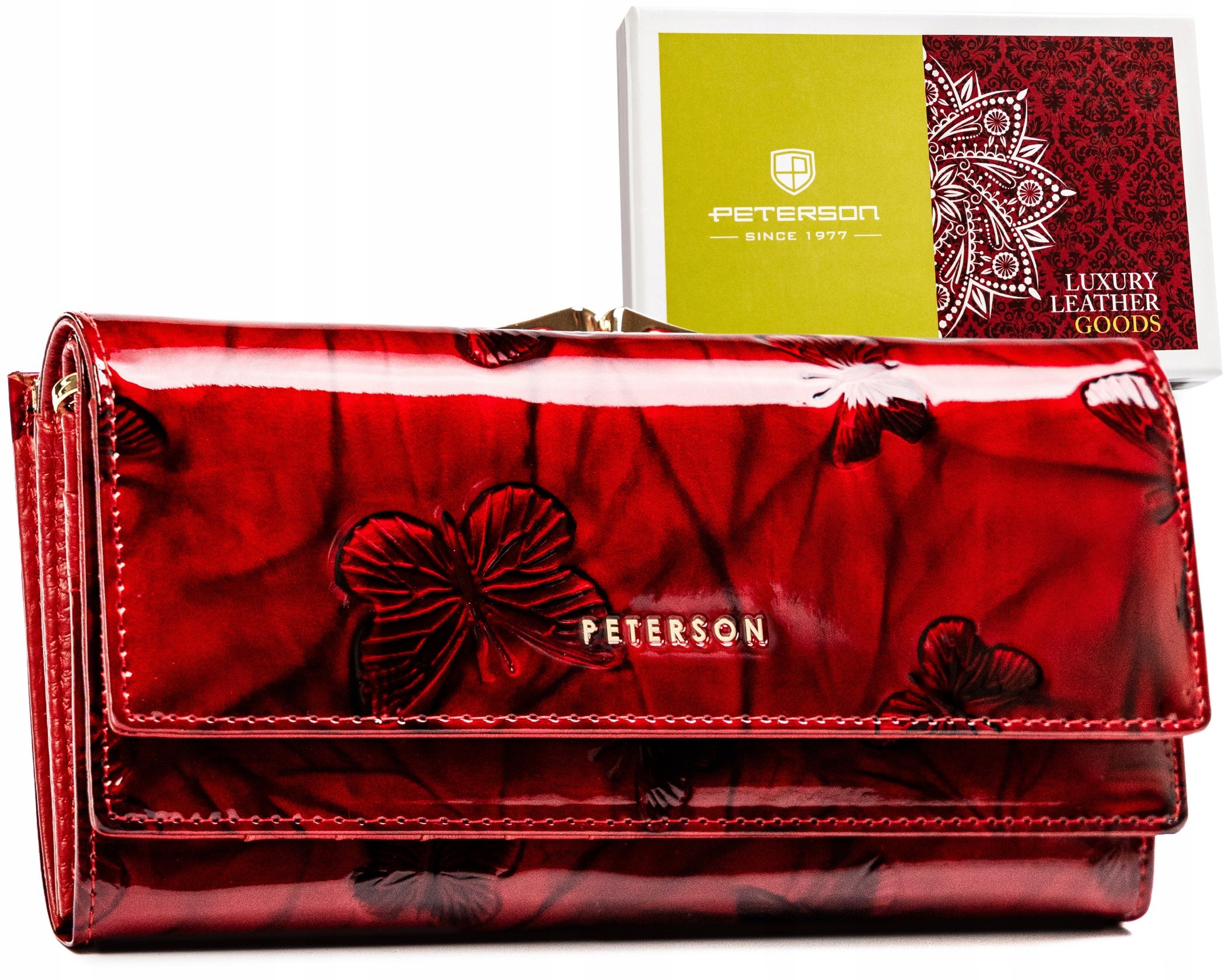 Portfel damski skórzany Peterson – Elegancja i styl na co dzień