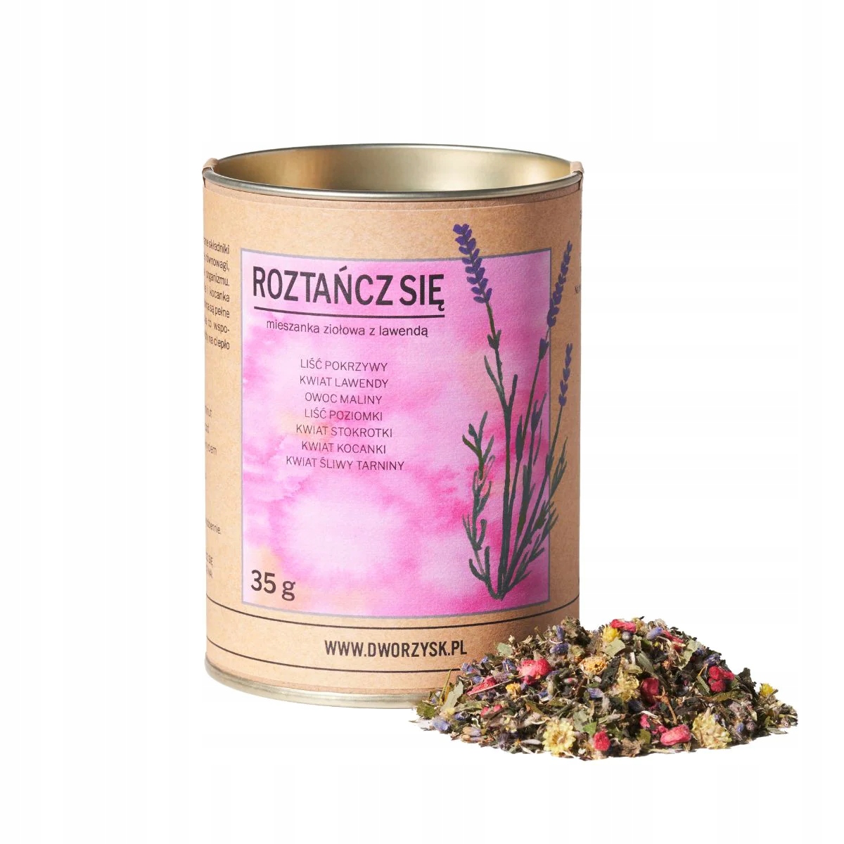 Dworzysk Dworzysk - Roztańcz Się - Herbata sypana 35g – Naturalna harmonia w każdej filiżance