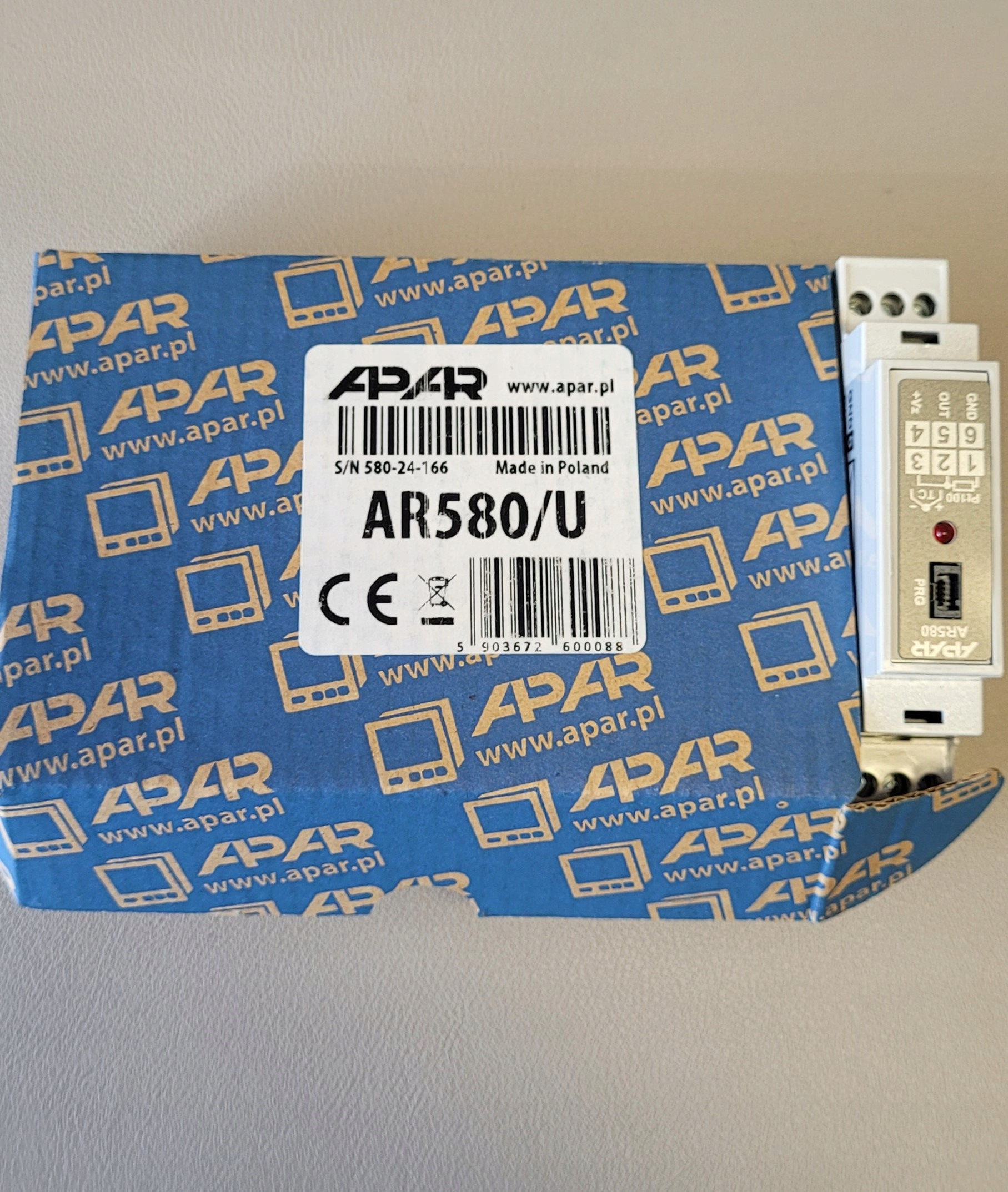 Przetwornik temperatury AR580/I – Precyzyjne pomiary temperatury w Twoim domu
