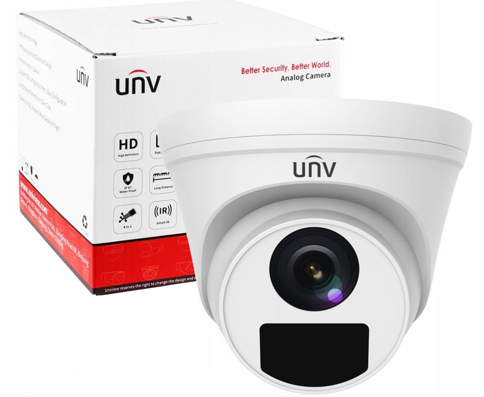 Kamera UNIVIEW UAC-T115-F28 HD 5Mpix 4w1 2.8mm IR 20m – Doskonałe rozwiązanie do monitoringu