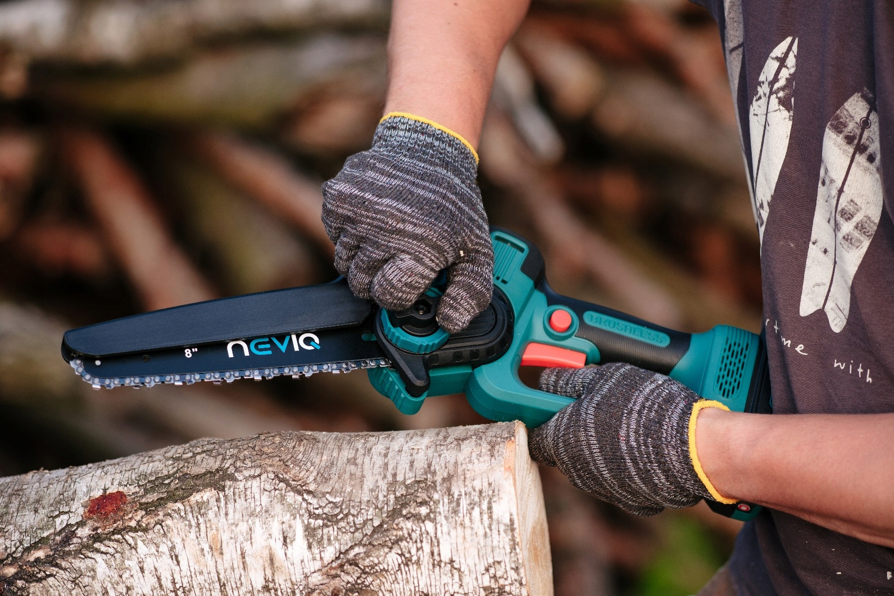 Ręczne smarowanie łańcucha – Kontrolowane naoliwienie