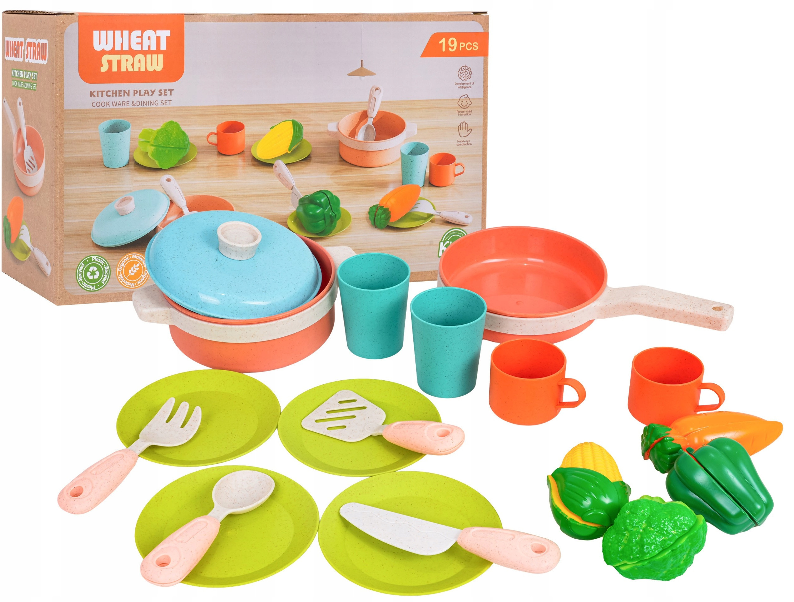 EKO Zestaw Garnków + Akcesoria – Idealny zestaw dla małych kucharzy