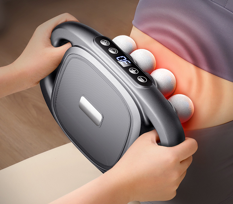 Masażer pistolet masujący 8 głowic S6 – Twój osobisty fizjoterapeuta w zasięgu ręki