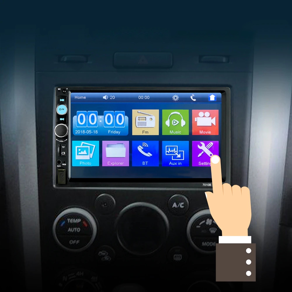 Intuicyjny dotykowy ekran 7 TFT LCD