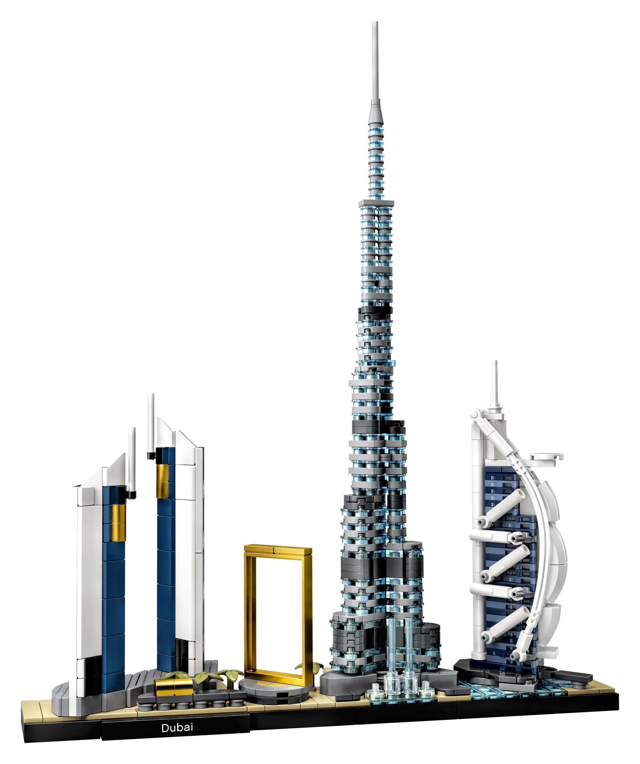 LEGO Architecture Dubaj (21052) – Stwórz swoją własną panoramę Dubaju