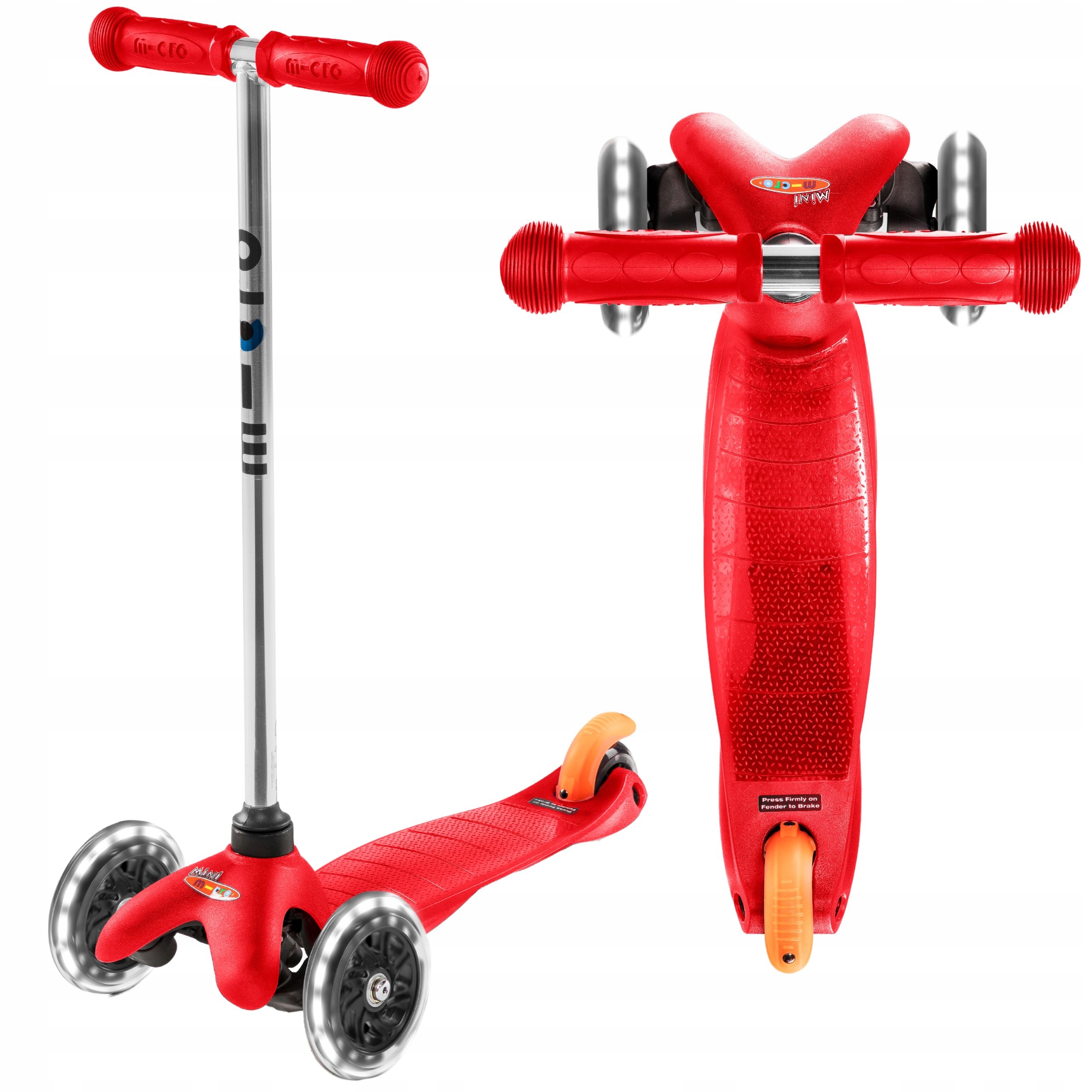 Stylowy design w kolorze czerwonym